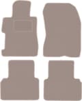Miniatyrbild 1 av 11: Beige velourmattor för: Honda Civic VIII 4D sedan (2006-2011)