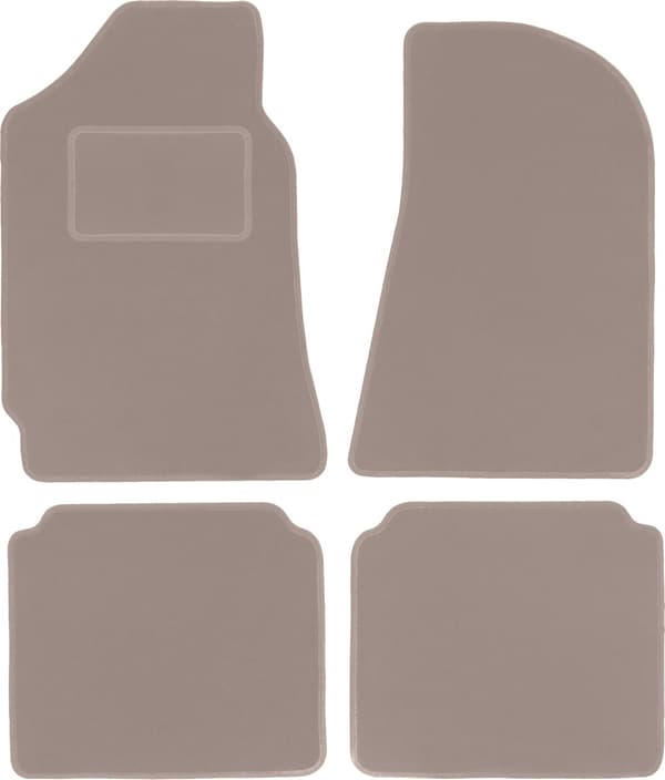 Beige velourmåtter til: FSO Polonez liftback (1971-2002)
