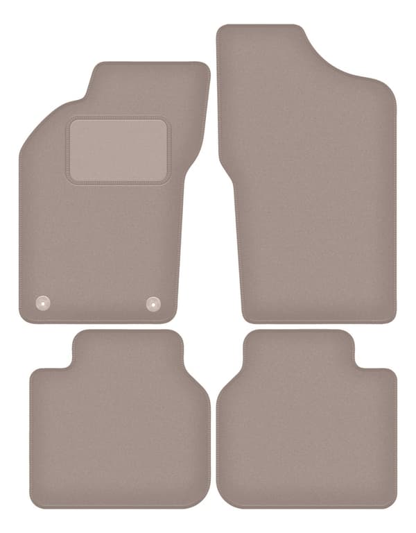 Beige velourmattor för: Alfa Romeo 155 sedan (1995-1999)