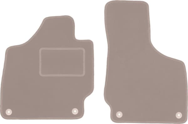 Beige velourmattor för: Audi TT I 8N cabrio, roadster, coupé (1998-2006)