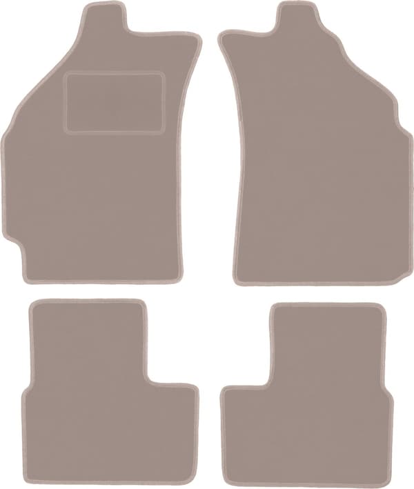Beige velourmåtter til: Chevrolet Spark II M200 hatchback (2005-2009)