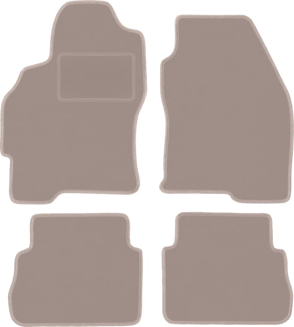 Beige velourmattor för: Ford Mondeo MK1 kombi, sedan, liftback, halvkombi (1992-1996)