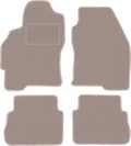 Miniatyrbild 1 av 11: Beige velourmattor för: Ford Mondeo MK1 kombi, sedan, liftback, halvkombi (1992-1996)