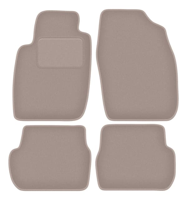 Beige velourmattor för: Toyota Starlet P9 halvkombi (1996-1999)