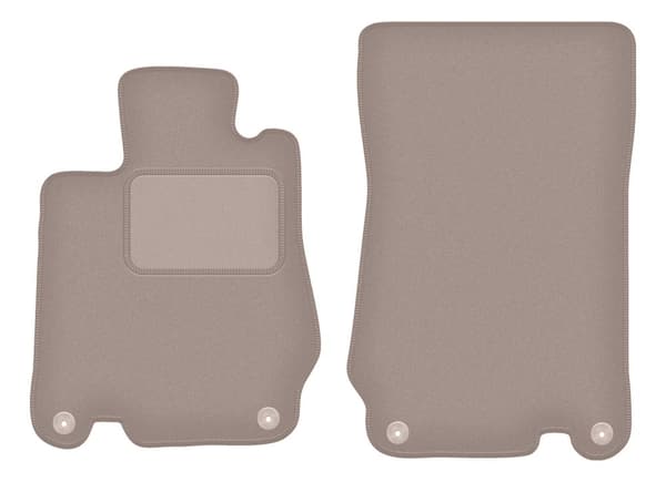 Beige velourmåtter til: Mercedes SL R230 roadster (2001-2011)