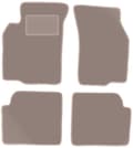 Miniatyrbild 1 av 11: Beige velourmattor för: Mitsubishi Colt V (CJ0) halvkombi (1996-2003)