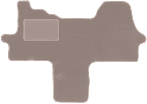 Beige velourmåtter til: Citroen Jumper II varevogn (2006-2014)