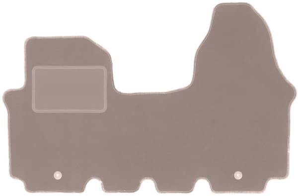 Beige velourmattor för: Opel Vivaro skåpbil (2001-2014)