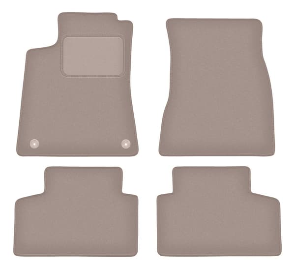 Beige velourmåtter til: Mercedes GLB X247 SUV (2019-)
