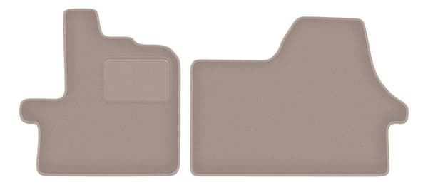 Beige velourmåtter til: Citroen Jumper II varevogn (2006-2014)
