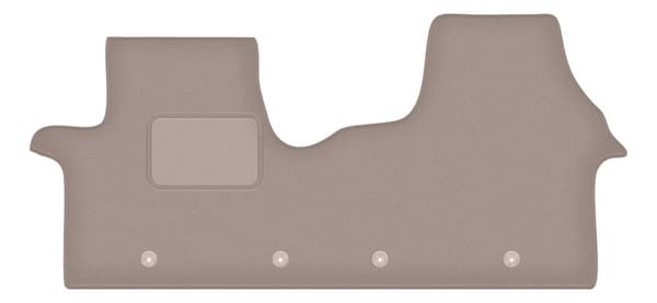 Beige velourmåtter til: Renault Trafic III komplet (2016-)