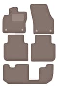 Miniatyrbild 1 av 11: Beige velourmattor för: Volkswagen Tiguan Allspace 7 personer (2017-)