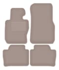 Miniatyrbillede 1 af 11: Beige velourmåtter til: BMW 3 F30 sedan xDrive (2012-2019)