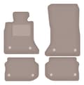 Miniatyrbillede 1 af 11: Beige velourmåtter til: BMW 5 F11 stationcar (touring)(VELCROS) (2010-2013)