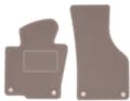 Miniatyrbillede 1 af 11: Beige frontmåtter til: Volkswagen Passat B6 sedan, stationcar, variant (2005-2010)