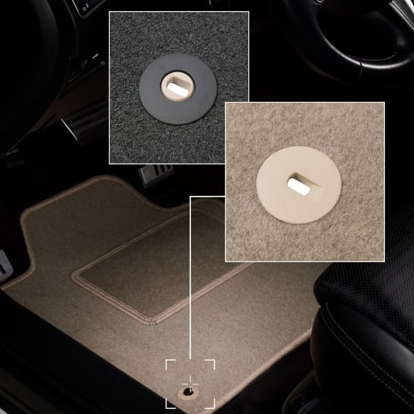 Beige frontmåtter til: Kia Rio III UB hatchback (2011-2017)