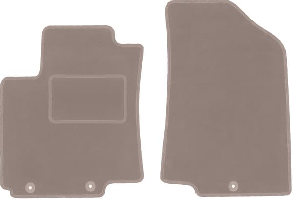 Beige frontmåtter til: Kia Rio III UB hatchback (2011-2017)