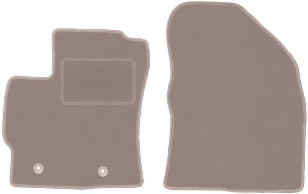 Beiga frontmattor till: Toyota Verso minivan (2009-2013)