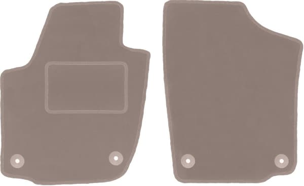 Beige frontmåtter til: Skoda Roomster stationcar (2006-2015)