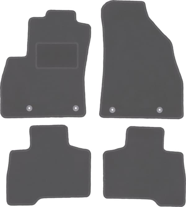 Grafit bilmåtter til: Fiat Fiorino III stationcar (2007-2017)