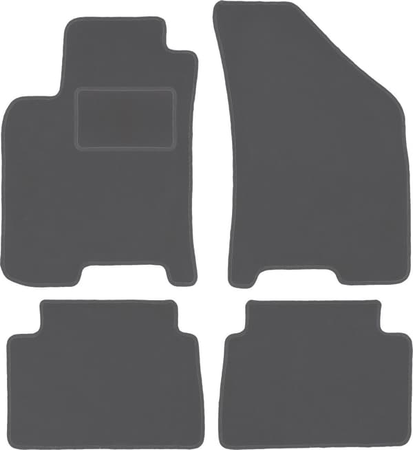 Grafit bilmåtter til: Daewoo Leganza sedan (1997-2004)