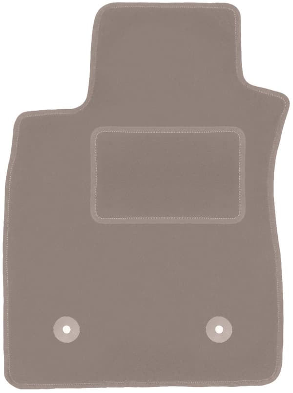 Beige førermåtte til: Renault Clio III grandtour, stationcar, hatchback (2005-2012)
