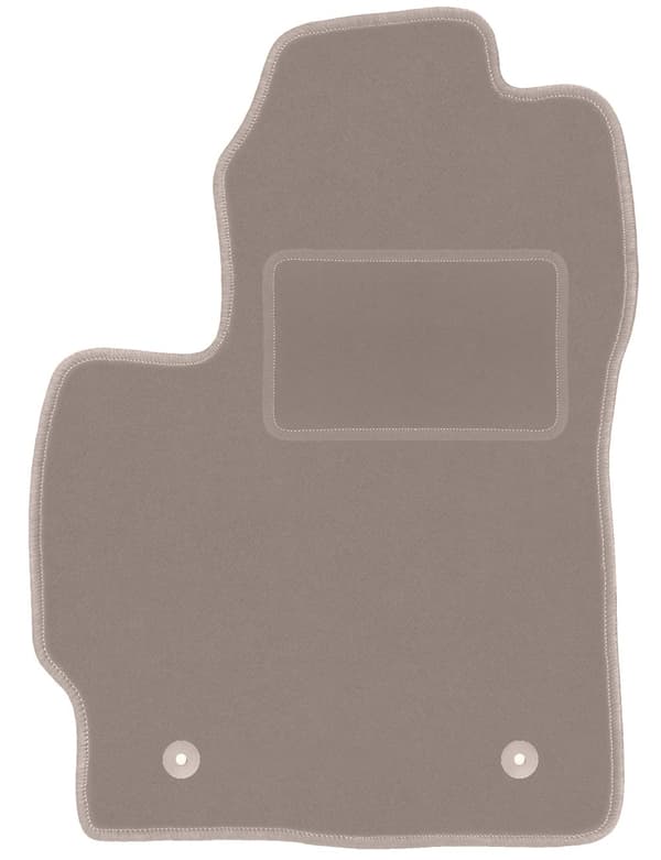 Beige førermåtte til: Toyota Corolla E14 / E15 sedan (2007-2012)