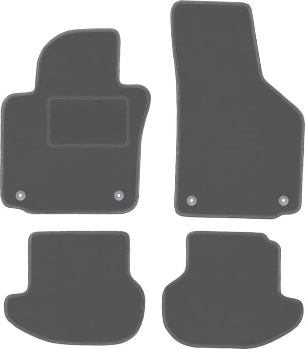 Grafit bilmåtter til: Volkswagen Eos cabrio (2005-2015)
