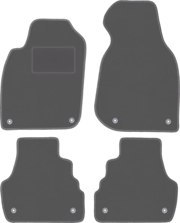 Grafit bilmattor för: Audi A6 C5 FL sedan, kombi, avant (2001-2004)