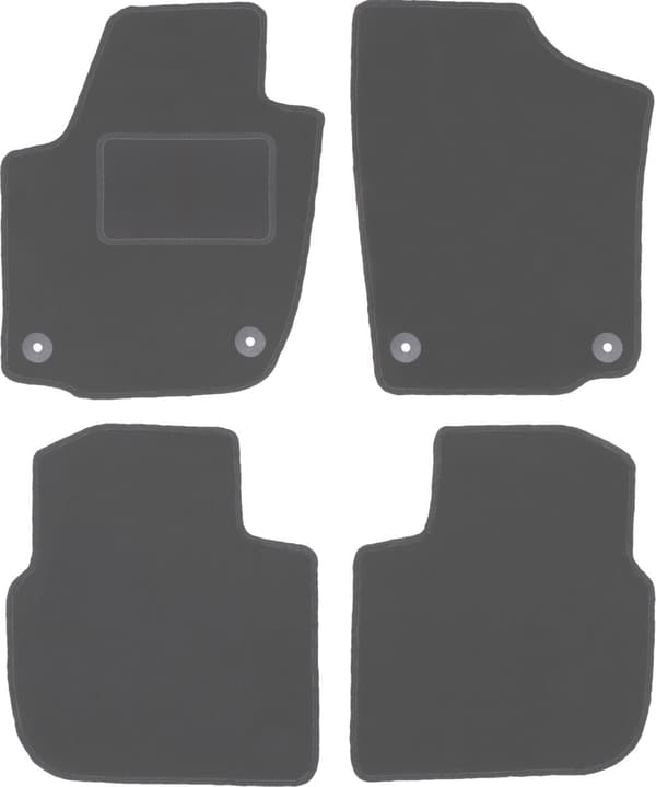 Grafit bilmattor till: Skoda Praktik kombivan (2006-2015)