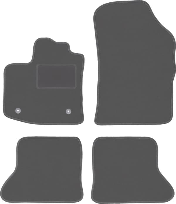 Grafiittiset auton matot: Dacia Dokker tila-auto (2013-)