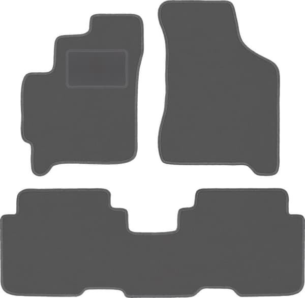 Grafit bilmattor för: Kia Carens I minivan (1999-2006)