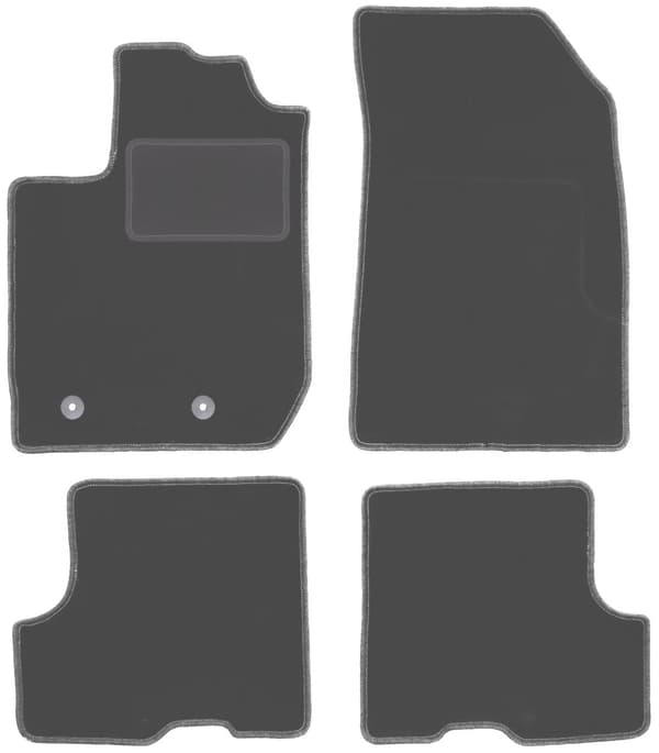 Grafit bilmåtter til: Dacia Duster II 4WD SUV (2018-)