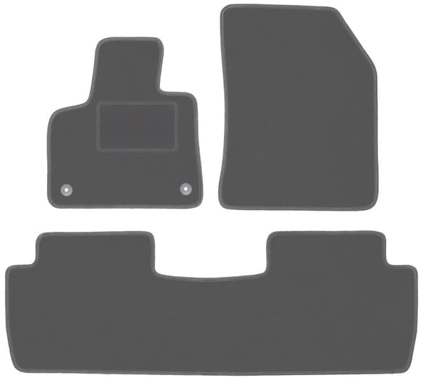 Grafit bilmåtter til: Citroen C5 Aircross crossover (2019-)