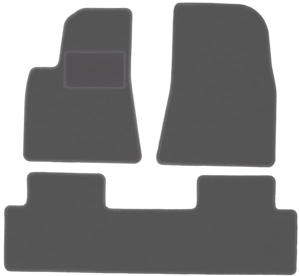 Grafit bilmåtter til: Tesla Model 3 sedan (2017-)