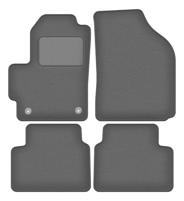 Grafit bilmåtter til: Chevrolet Matiz hatchback (2004-2009)