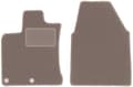 Miniatyrbild 1 av 11: Beiga frontmattor för: Nissan Qashqai I J10 crossover (2006-2013)
