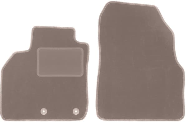 Beiga frontmattor för: Renault Grand Scenic III 7 personer (2009-2015)