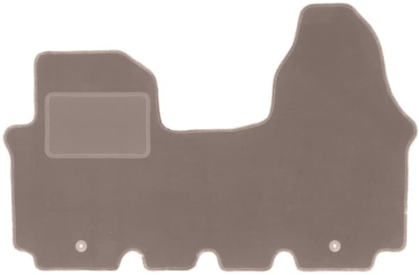 Beiga frontmattor till: Opel Vivaro skåpbil (2001-2014)
