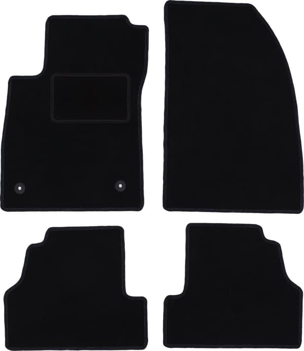 Velourmattor set för: Opel Mokka X crossover (2016-)