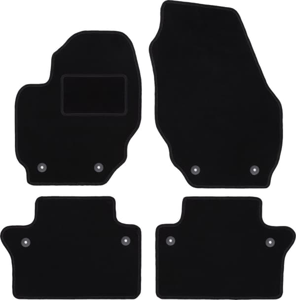 Velourmattor set för: Volvo V70 III kombi (2007-2016)