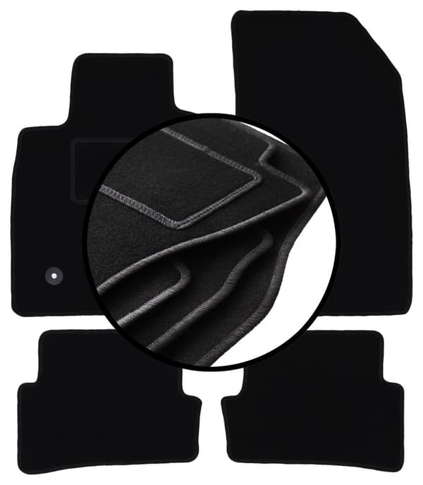 Velourmåtter sæt til: Renault Clio IV grandtour, stationcar, hatchback (2013-)