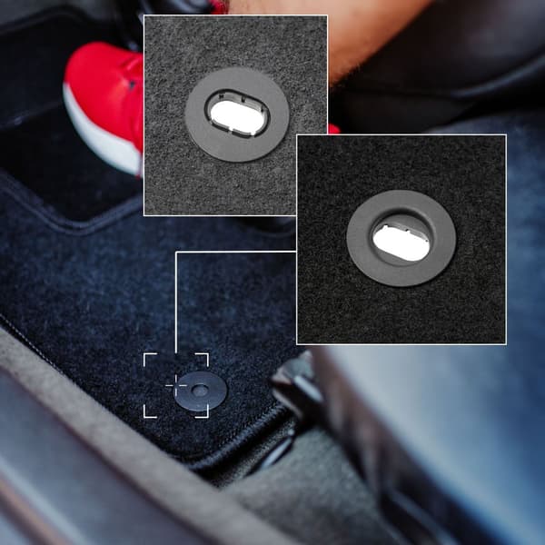 Velourmattor set för: Ford S-MAX MK1 minivan (2006-2011)