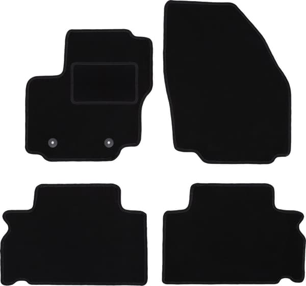Velourmattor set för: Ford S-MAX MK1 minivan (2006-2011)