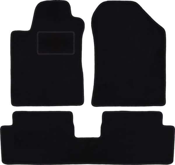 Velourmattor set för: Toyota Corolla Verso II minivan (2004-2009)