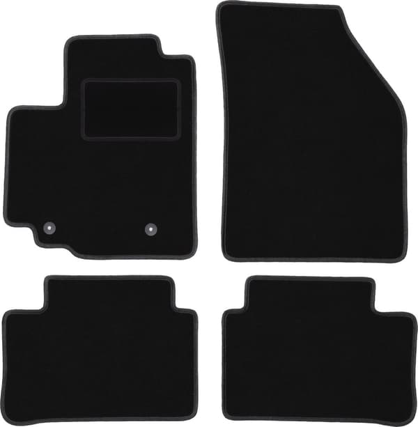 Velourmattor set för: Suzuki Splash halvkombi (2008-2014)