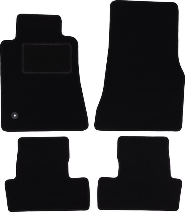 Velourmattor set för: Ford Mustang MK5 coupé (2004-2014)