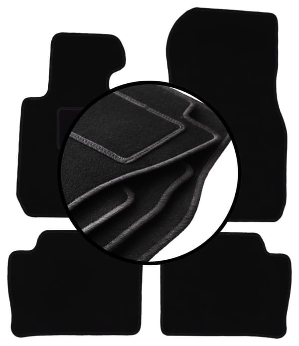 Velourmattor set för: BMW 3 F31 kombi, Touring (2011-2018)
