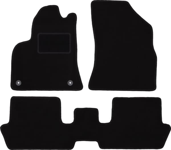 Velourmattor set för: Peugeot 3008 I minivan (2009-2016)