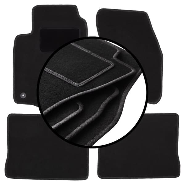 Velourmattor set för: Mitsubishi Colt V / CJO halvkombi (1996-2003)